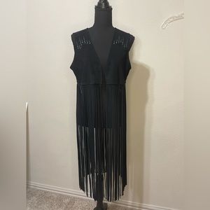 Idyllwind Suede Vest, size M